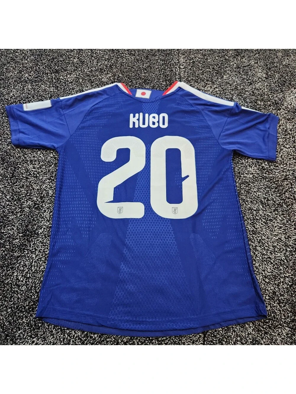 adidas Japan 2026 World Cup Authentic Home Soccer Jersey KUBO #20 Size Medium